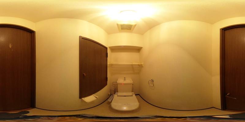 パノラマ画像トイレ