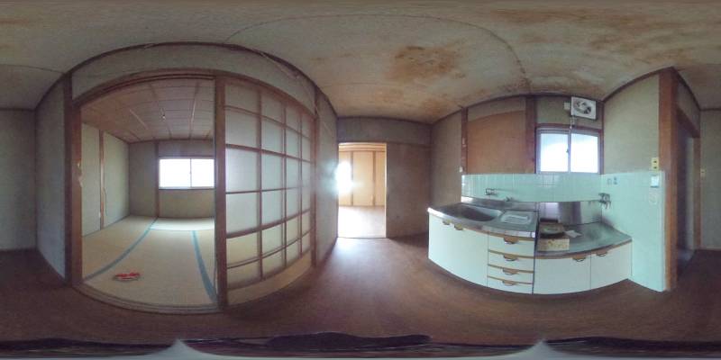 パノラマ画像キッチン