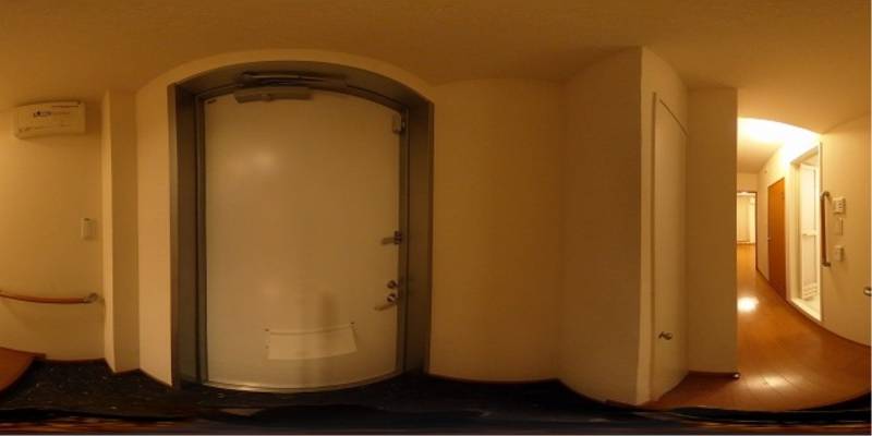 パノラマ画像玄関