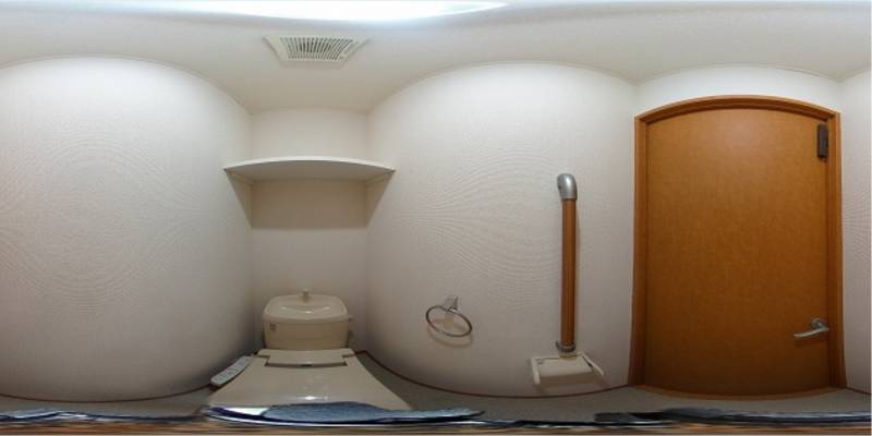 パノラマ画像トイレ