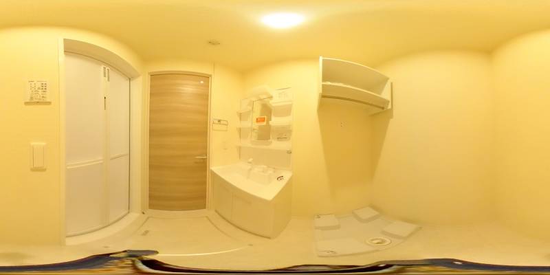 パノラマ画像洗面所