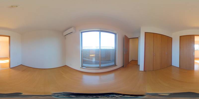 パノラマ画像洋室