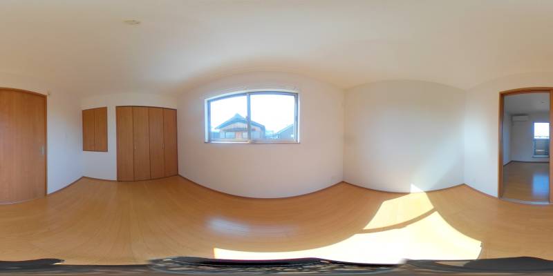 パノラマ画像洋室