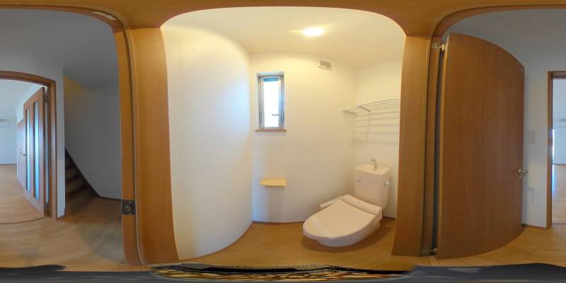 パノラマ画像トイレ