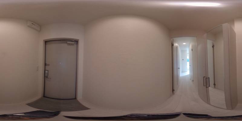 パノラマ画像玄関