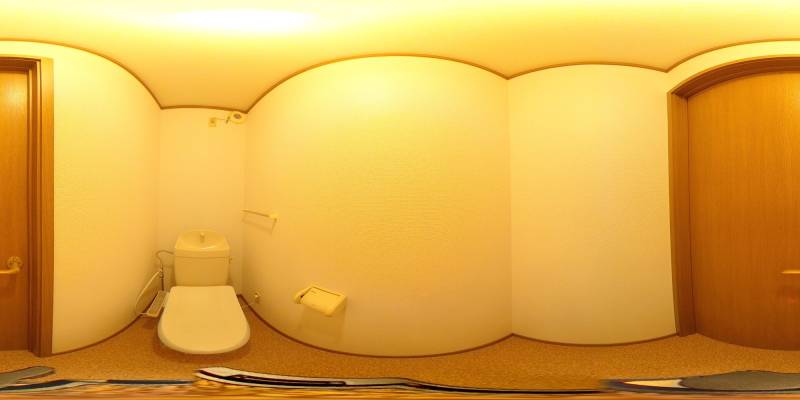 パノラマ画像トイレ