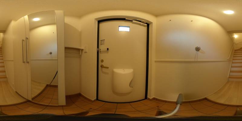 パノラマ画像玄関