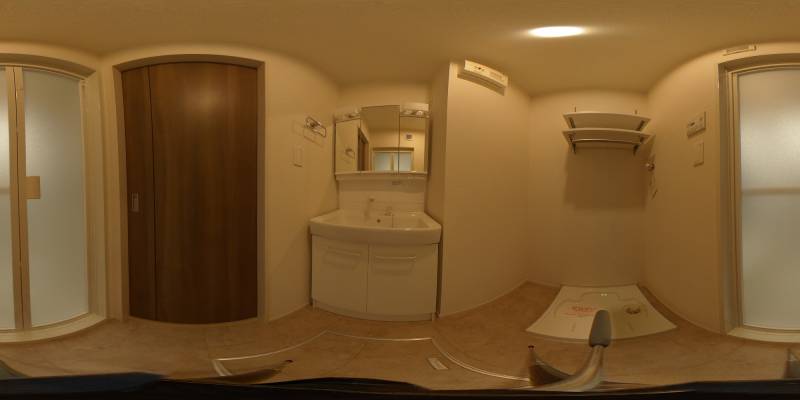 パノラマ画像洗面所