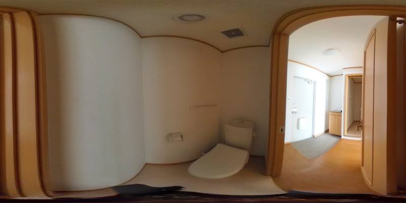 パノラマ画像トイレ
