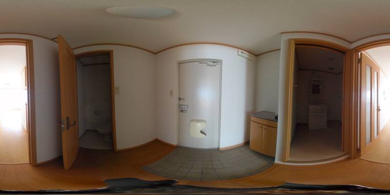 パノラマ画像玄関