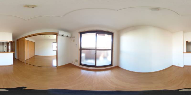 パノラマ画像リビング