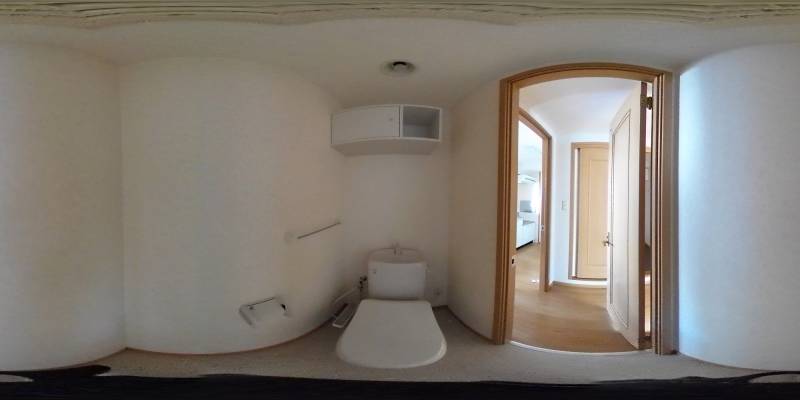 パノラマ画像トイレ