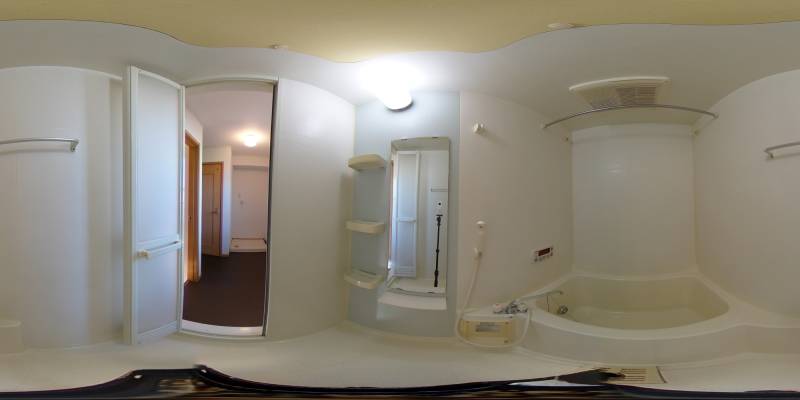 パノラマ画像バスルーム