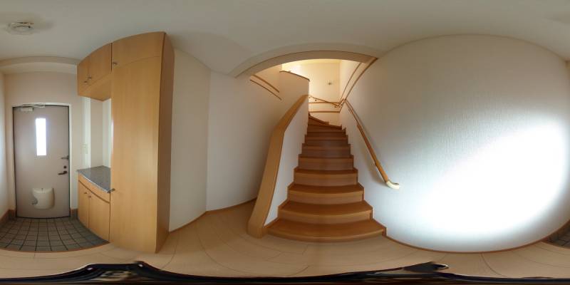 パノラマ画像玄関