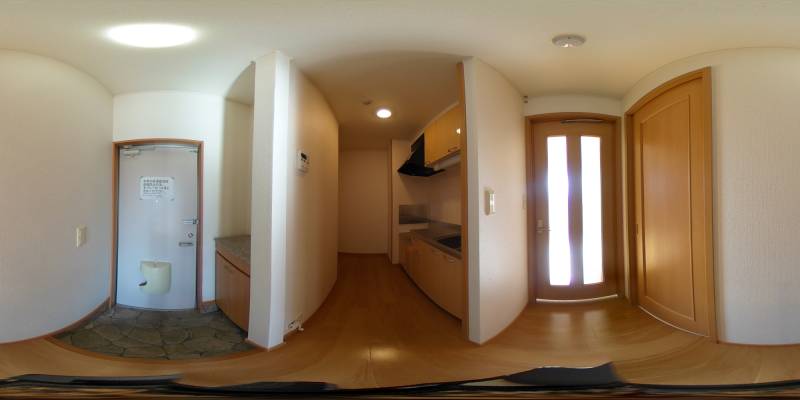 パノラマ画像玄関