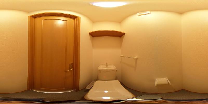 パノラマ画像トイレ