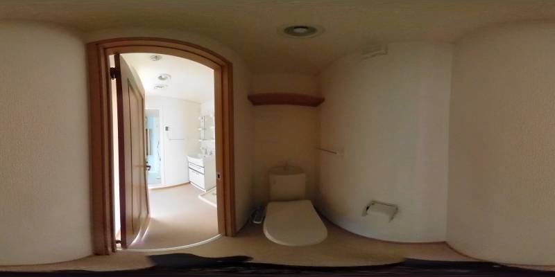 パノラマ画像トイレ