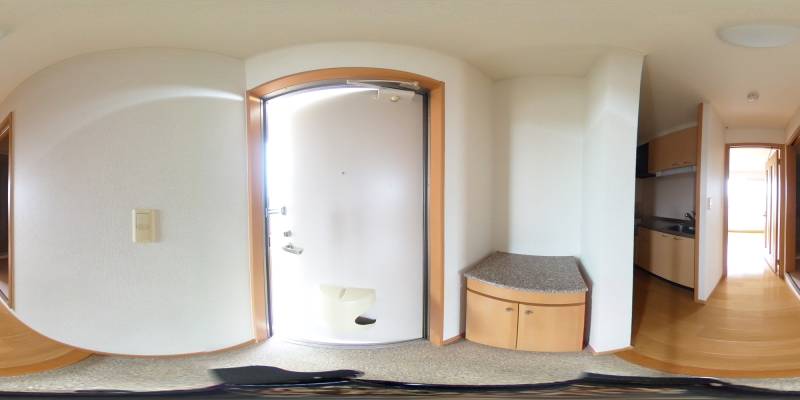 パノラマ画像玄関