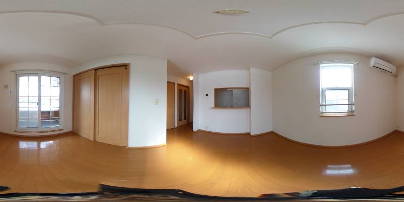 パノラマ画像リビング