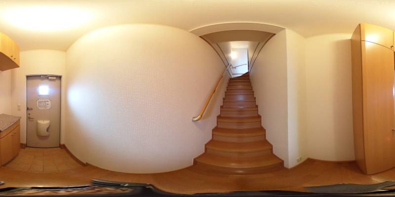 パノラマ画像玄関