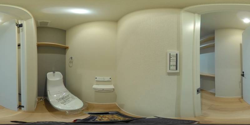 パノラマ画像トイレ
