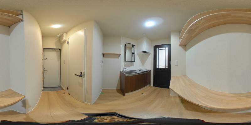 パノラマ画像玄関