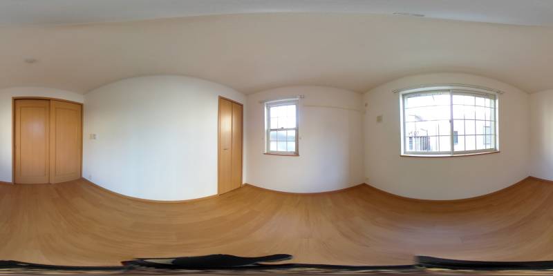 パノラマ画像洋室