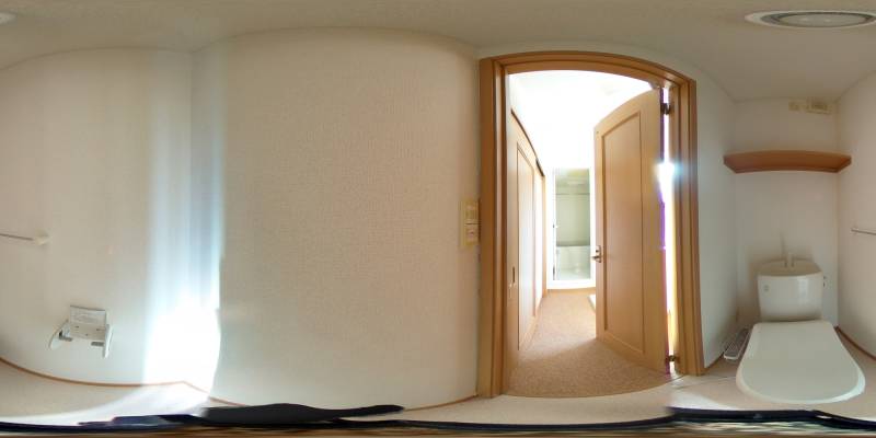 パノラマ画像トイレ