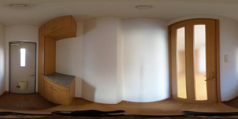 パノラマ画像玄関