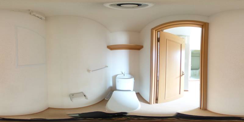 パノラマ画像トイレ