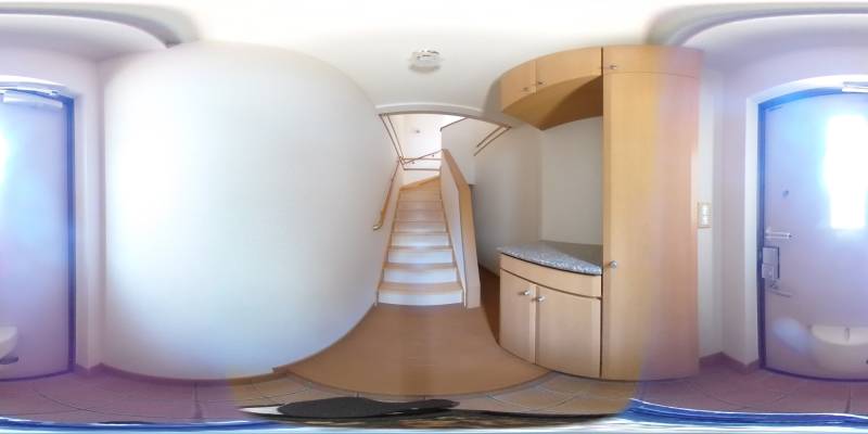 パノラマ画像玄関