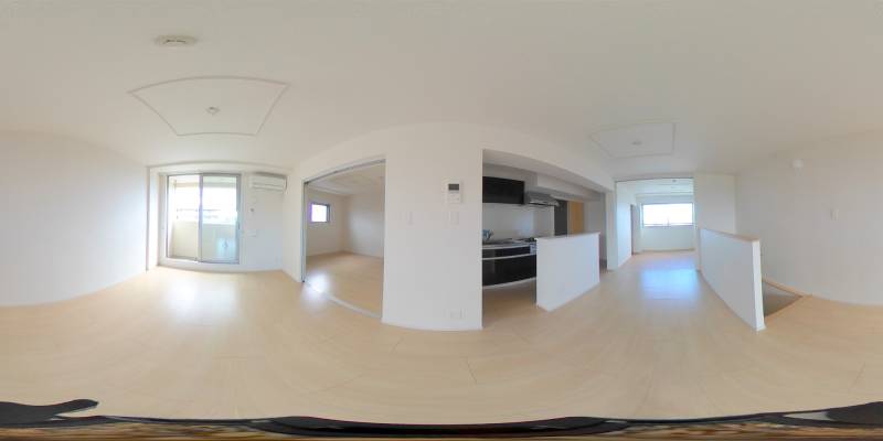 パノラマ画像リビング