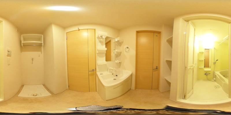 パノラマ画像洗面所