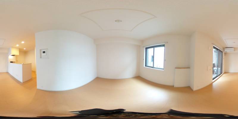 パノラマ画像リビング