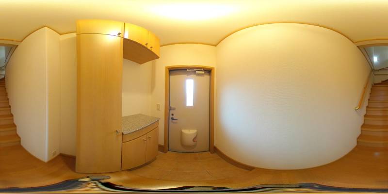 パノラマ画像玄関