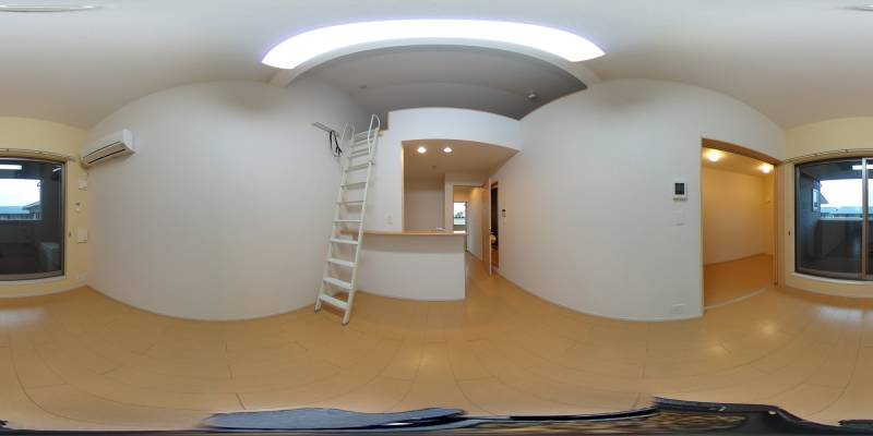 パノラマ画像リビング