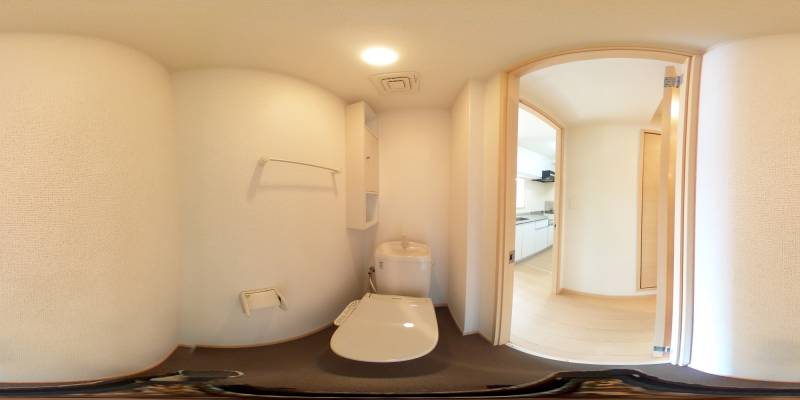 パノラマ画像トイレ