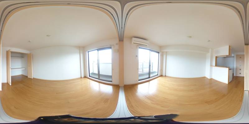 パノラマ画像リビング