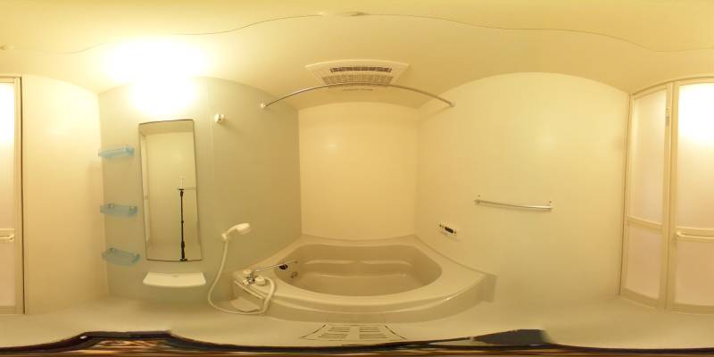 パノラマ画像バスルーム