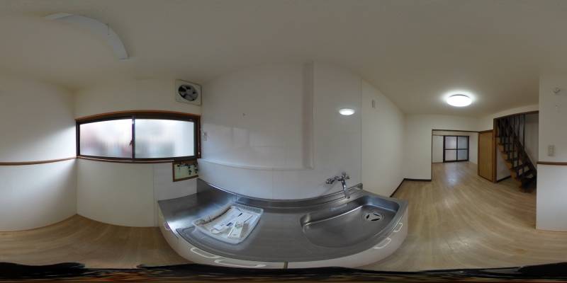 パノラマ画像キッチン