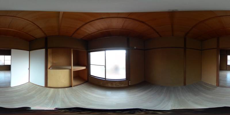 パノラマ画像洋室