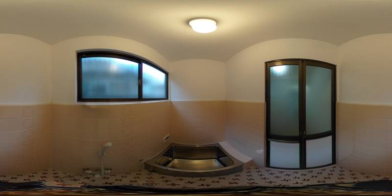 パノラマ画像バスルーム