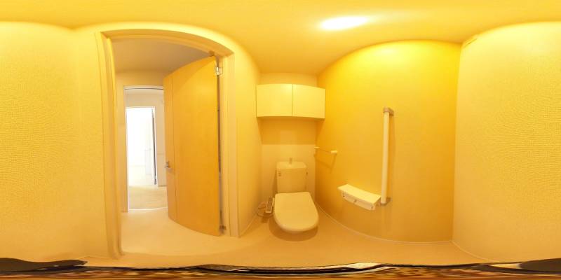 パノラマ画像トイレ