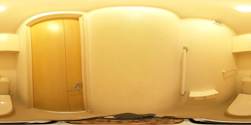 パノラマ画像トイレ