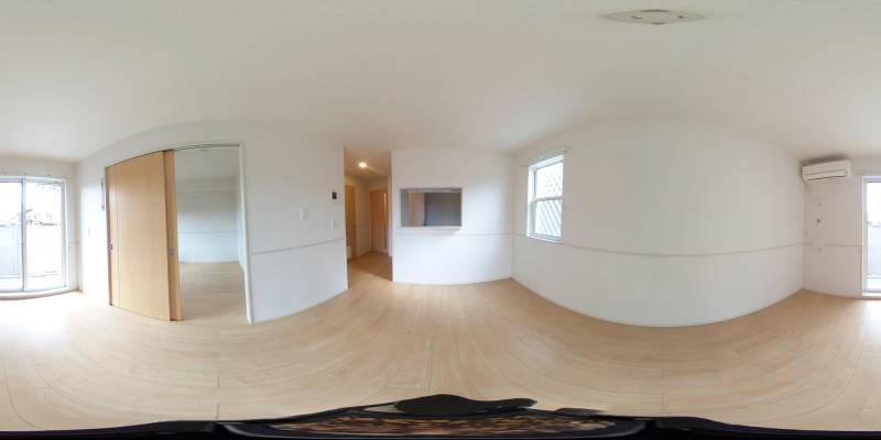 パノラマ画像リビング