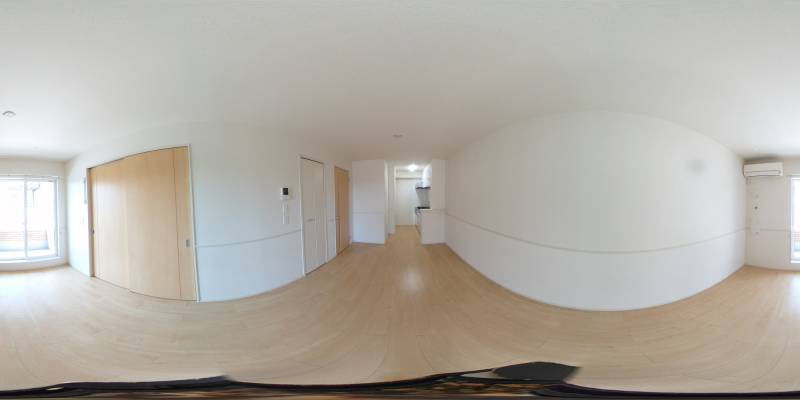 パノラマ画像リビング