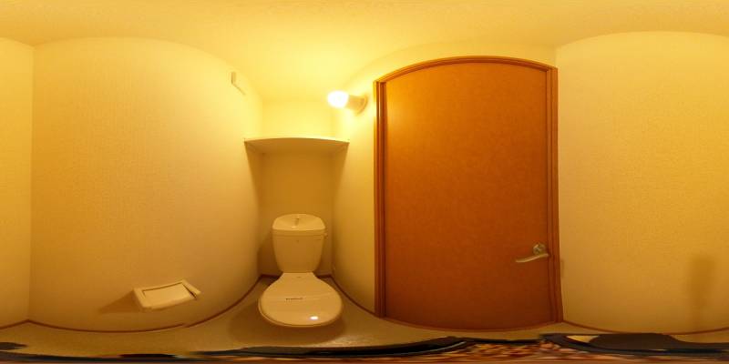 パノラマ画像トイレ