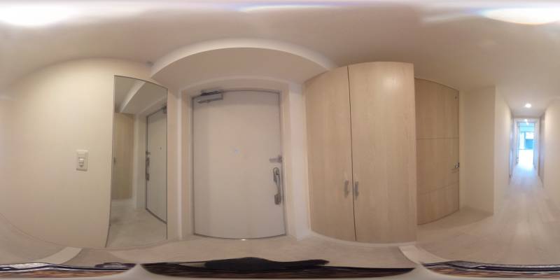 パノラマ画像玄関