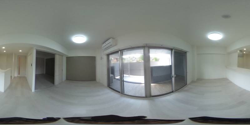 パノラマ画像リビング