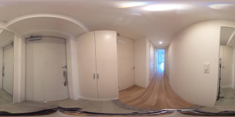 パノラマ画像玄関